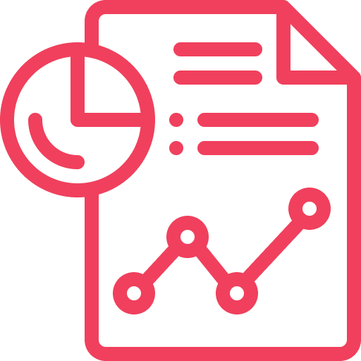 annual report pink icon