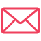 email pink icon