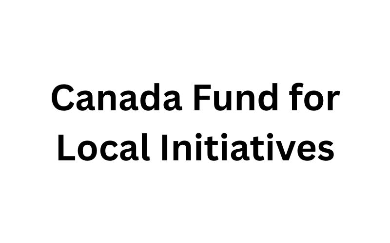 Canada Fund for Local Initiatives