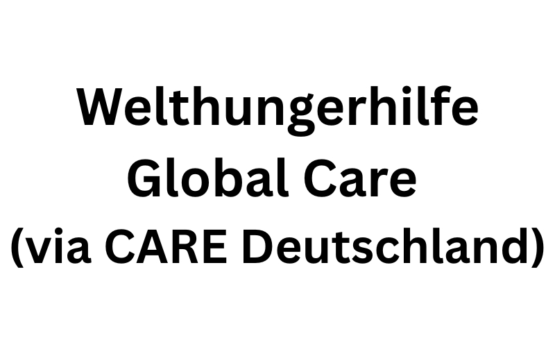 Welthungerhilfe Global Care (via CARE Deutschland)